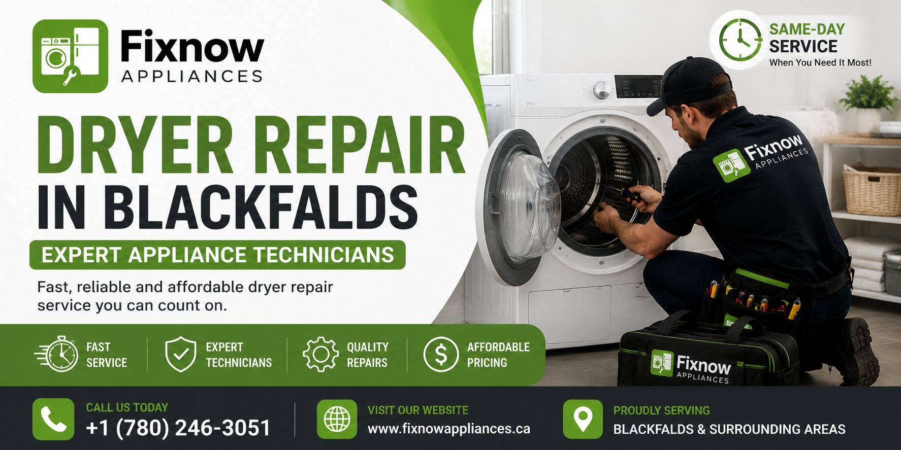 Dryer Repair in Blackfalds | Expert Appliance Technicians
